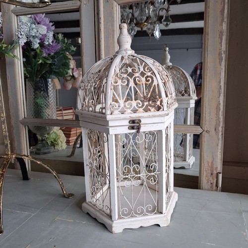 Vintage style rustic birdcage - rustic,