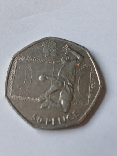 London olympic 2012 50p - london,