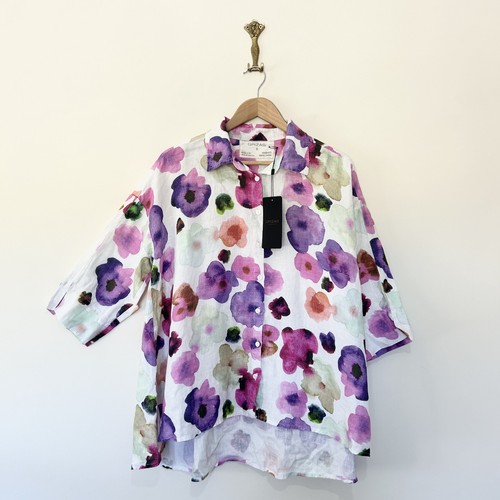 Grizas 100 linen tunic shirt - grizas,
