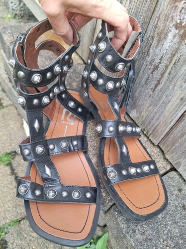 River island black - river, leather