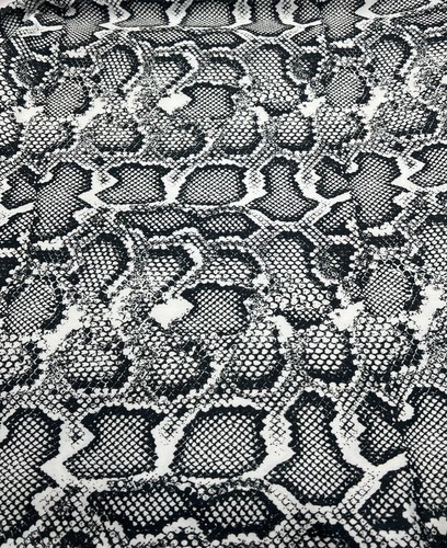 Grey snake printed swimwear - grey,