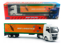 MAN TGX XXL  Truck/Lorry Bee LogisticDelivery Model Diecast Toy 1:64 Scale Welly