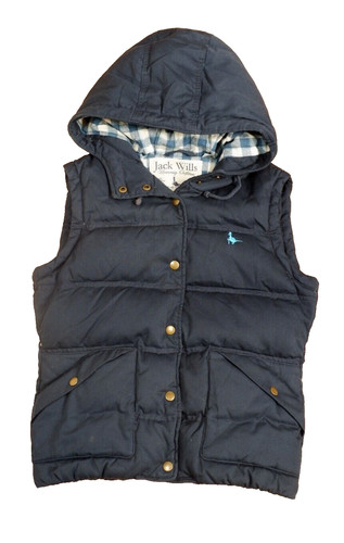 Jack wills down quilted gilet - down,
