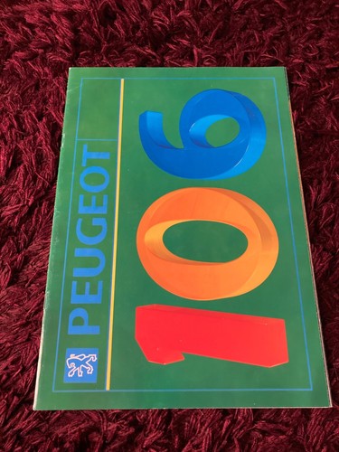 Peugeot 106 mk1 brochure 1992 - peugeot,