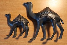 Pair of decorative camels