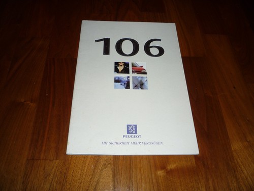 Peugeot 106 brochure 1997 - peugeot,