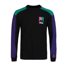 Nike Jordan Logo Mens Black Sweater