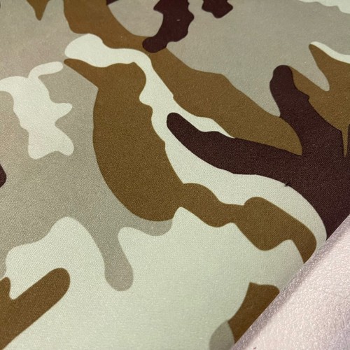 Camouflage scuba fabric - camouflage,