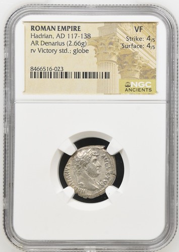 Roman empire hadrian ad - -,