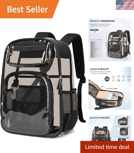 Durable transparent bookbag - durable,