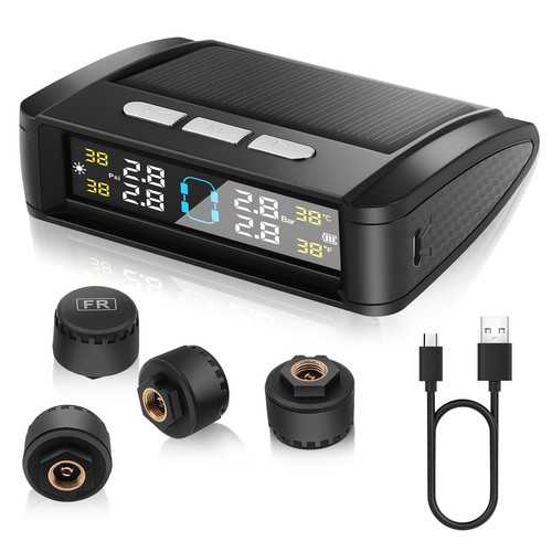 Wireless solar tire pressure - wireless,