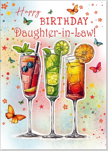 Doodlecards daughter law - doodlecards, daughter-in-law
