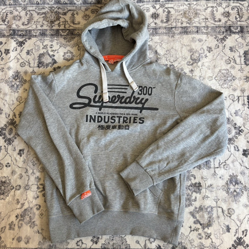 Superdry industries mens - industries, grey