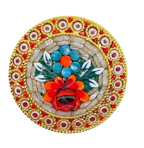 Vintage italian micro - vintage, mosaic