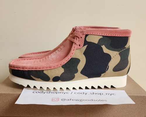 Clarks wallabee bape coral - wallabee,