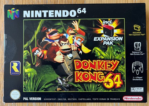 Nintendo donkey kong - kong, 64