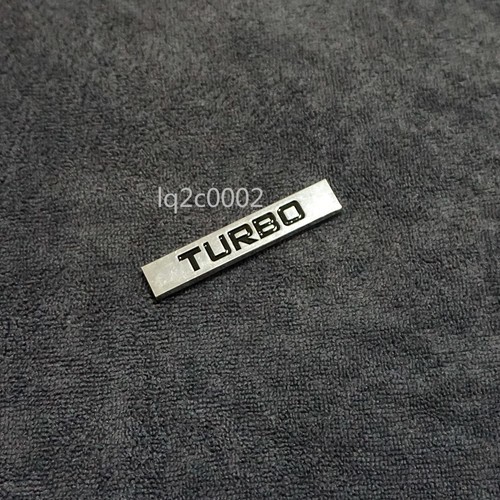 Black silver turbo small - 1x,