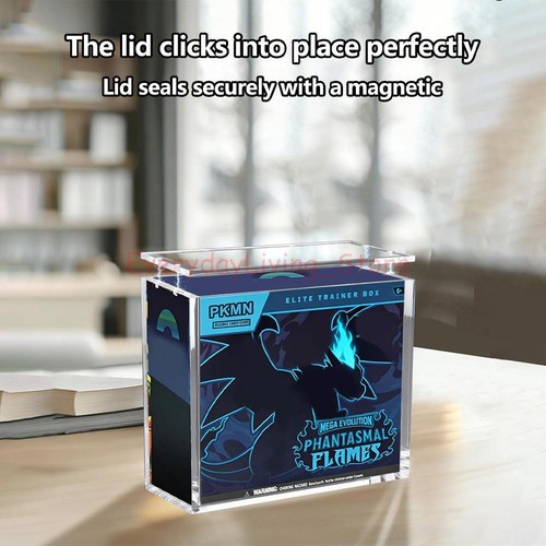 Pokemon etb acrylic display - etb,