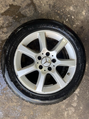 Mercedes alloy wheel rim - alloy,