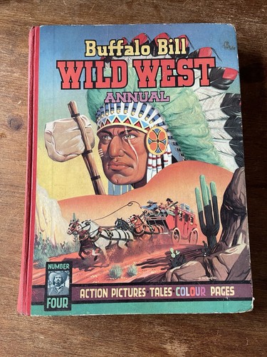 Vintage buffalo bill wild west - buffalo,