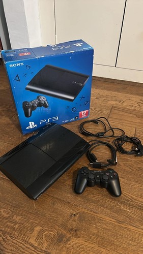 Ps3 super slim 12gb console - slim,