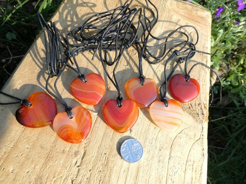 Crystal gemstone 25mm heart - crystal,