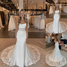 Mermaid Satin Wedding Dresses