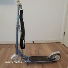 Light blue decathlon scooter