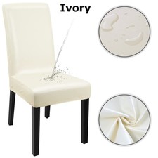 Stretch PU Leather Chair