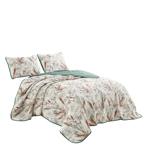 Piece printed quilt - printed,