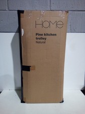 Kitchen Trolley Pine Tile Top