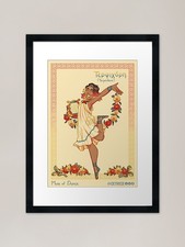 Muse terpsichore framed art - framed,