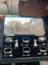 Solid Silver Cruet Set