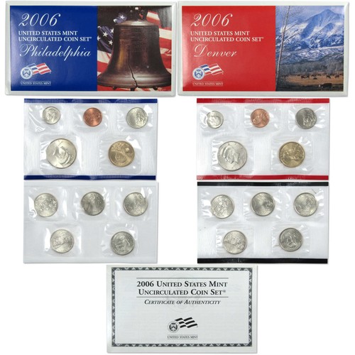 2006 uncirculated coin set s - uncirculated,
