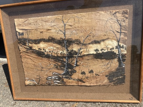 Vintage aboriginal art - vintage,