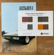 Chrysler matra simca bagheera - matra,