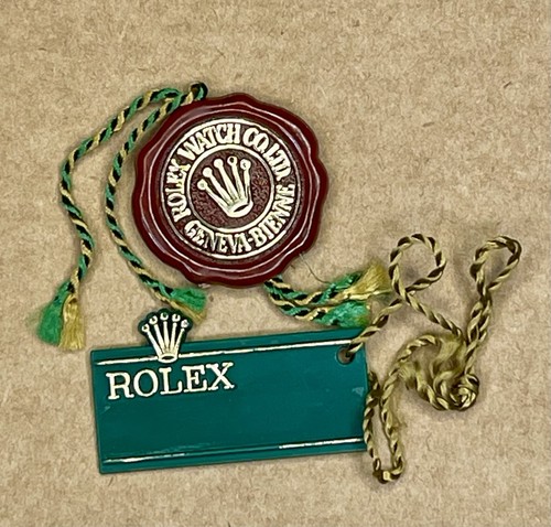 Rolex green swing tag - rolex,