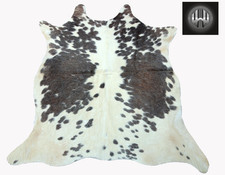100% Real Cow Hide Rug Natural Cowhide Skin Hairon Leather Rug for Home Décor