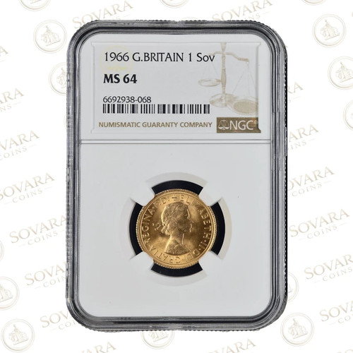 1966 gold sovereign - 1966,