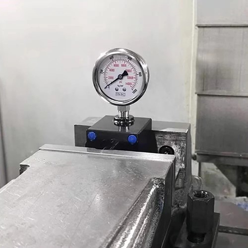 Hydraulic clamping force gauge - clamping,