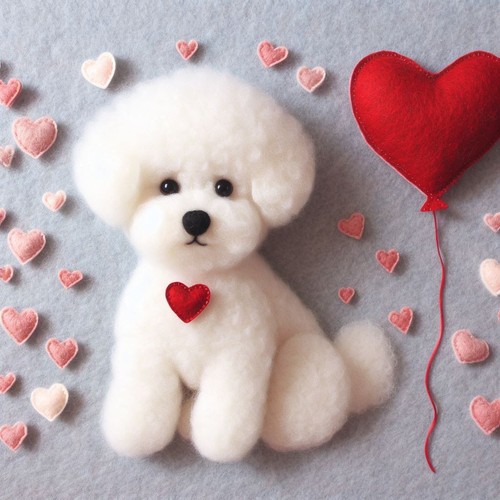 Luxury bichon frise birthday - frise,