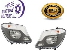 Mercedes Sprinter 2013-2018 Front Headlight Headlamp Left + Right Set Pair