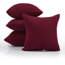 Pack of 4 Stripe Velvet