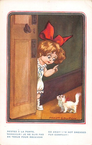 Postcard children away i - children, i'm