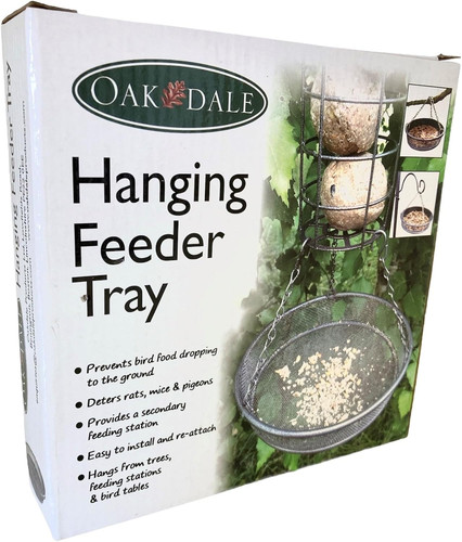 Oakdale bird feeder tray grey - oakdale,