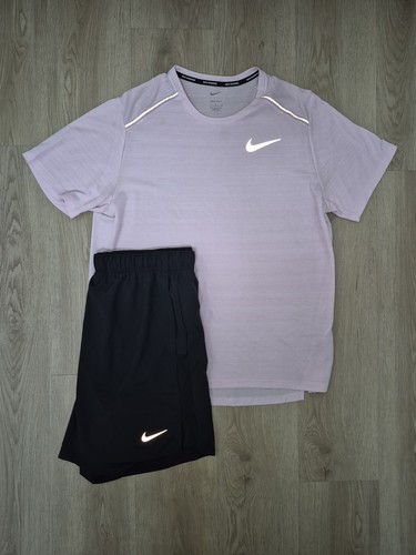 Nike miler shirt and shorts - and,