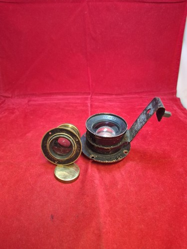 Antique brass camera - camera, lens