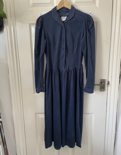 Laura ashley blue - blue, corduroy