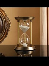 Nordic Creative Metal Hourglass 1/3/5/10/15 Minute Timer Home Bookshelf