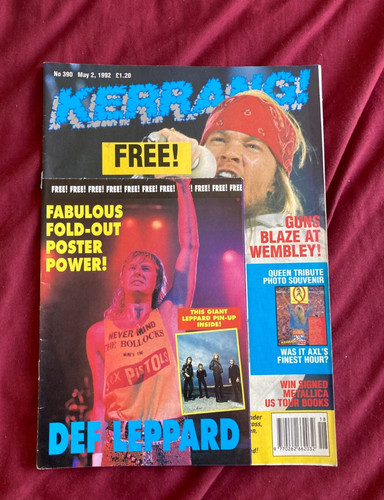 Kerrang 390 may 1992 - kerrang!,